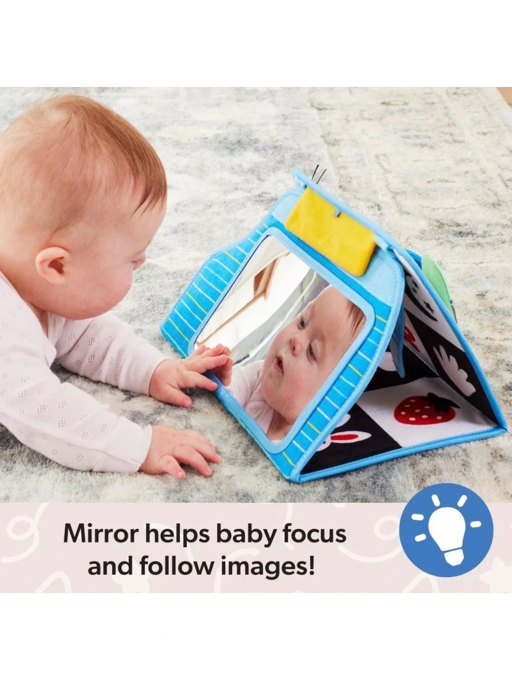 NEW! Ms. Rachel Tummy Time Activity Bus Baby Toy